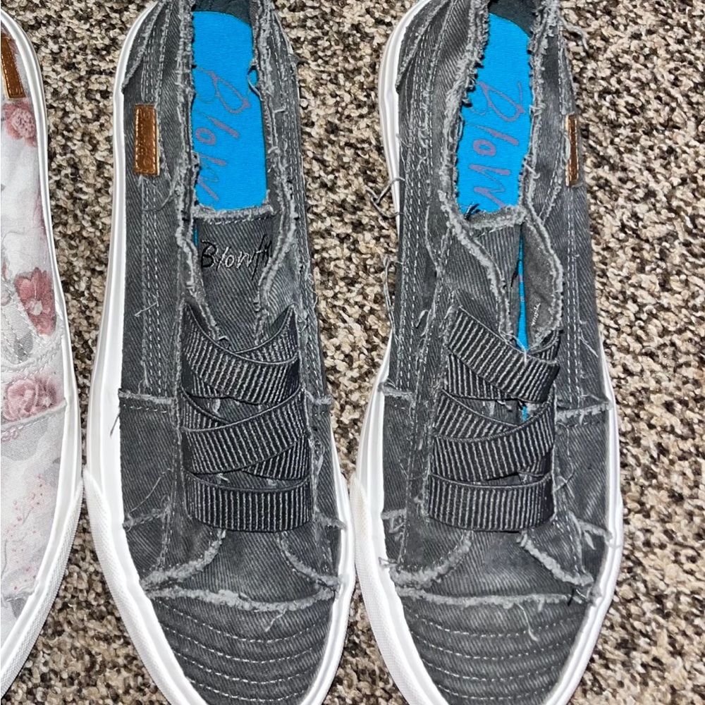 Blowfish Charcoal Slip-On Shoes